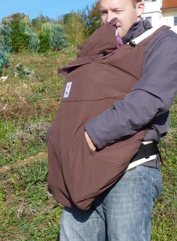 Baby cover Winter brown