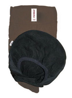 Manduca Cover color chocolate phantom black baby carrying cover
