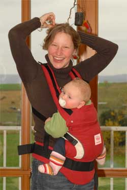 mujer baby Manduca