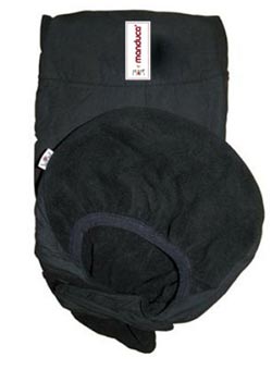 Baby carrier cover black