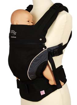 manduca baby carrier black