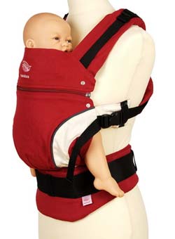 Baby carrier red